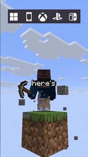 How to join the OneBlock SMP on Bedrock! #minecraft #oneblock #smp