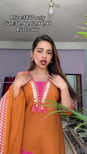 Affordable Rust Color Festive Fashion Collection