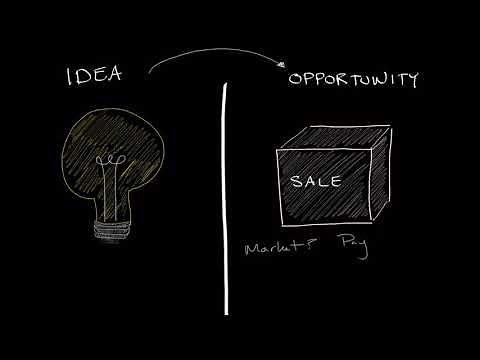 Business Ideas vs. Opportunities