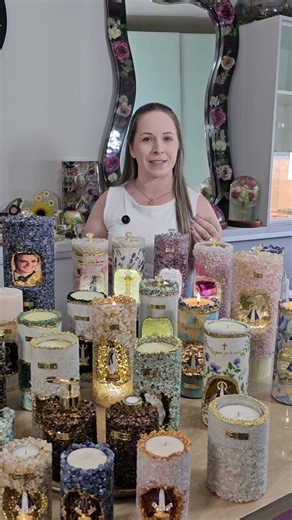 🔥 Aprenda a Fazer Velas Artesanais de Resina Epóxi e Comece a Vender Ainda Este Mês!