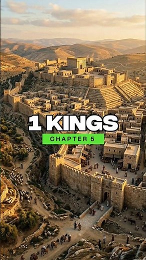 1 Kings 5: The Temple Begins | Solomon & Hiram Build God's House #kingsolomon #templeofjerusalem