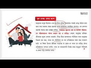 মানব কল্যাণ - মূল ভাব - ১ [HSC]