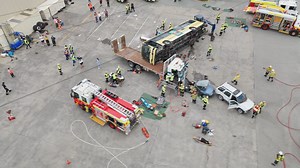 Emergency services put skills to test in highly realistic simulation - NBN News