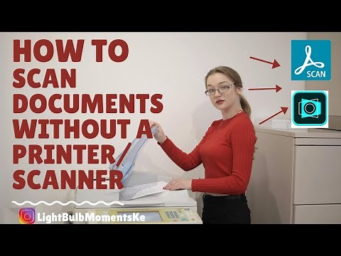 HOW I SCAN DOCUMENTS WITHOUT A PRINTER or Scanner in 3 Seconds, with my Phone.