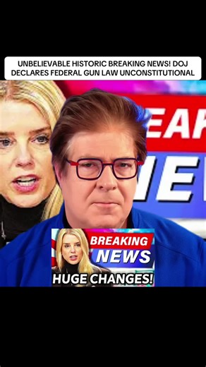 UNBELIEVABLE HISTORIC BREAKING NEWS! DOJ DECLARES FEDERAL GUN LAW UNCONSTITUTIONAL #news #breakingnews #usa #de #law