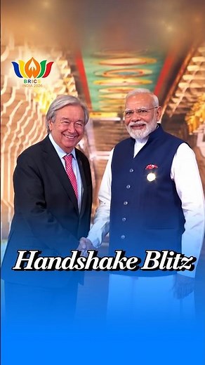 Handshakes, Smiles And Diplomacy: PM Modi Welcomes Global Leaders On Day 2 Of BRICS Summit
