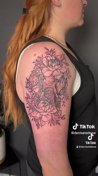 🐘 #utahtattooartist #utahtattooshop #tattooartist #tattoosinutah #utahtattoos #southjordantattooartist #slctattoo #elephanttattoo #elephant