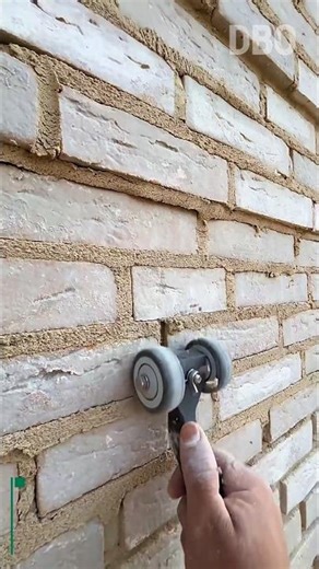 Brick Joint Finishing Using a Precision Grooving Tool – Satisfying & Educational
