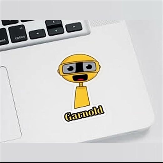 Garnold Sprunki Phase 1 girl funny funny vintage Sticker by Joanne ...