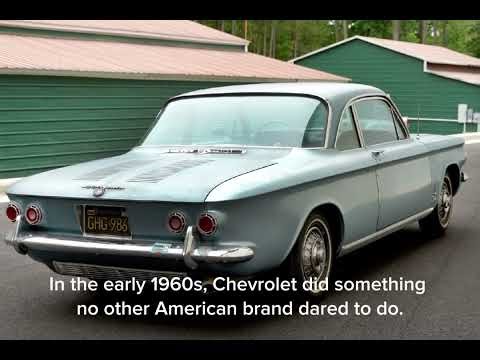 The 1962 Chevrolet Corvair Monza Spyder — America’s Turbocharged Rebel”