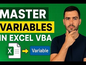 Master Variables in Excel VBA | Beginner to Advanced Tutorial