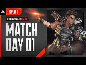 ALGS Year 6 Split 1 Pro League | Match Day 1 | EMEA | Group A vs B | Apex Legends