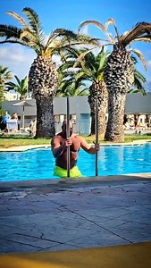 Just finished my swimming lesson🤗 . #gaint #muscles #strongman #musclebull #muscleworship | Florian Schaffer