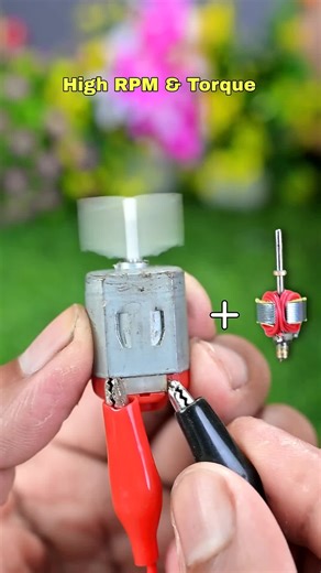 Increase RPM and Torque of Toy Motors Easily