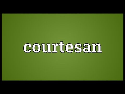 Courtesan Meaning