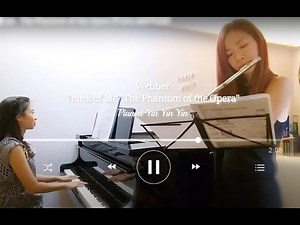 Think of me - The Phantom of the Opera (Piano and Flute)