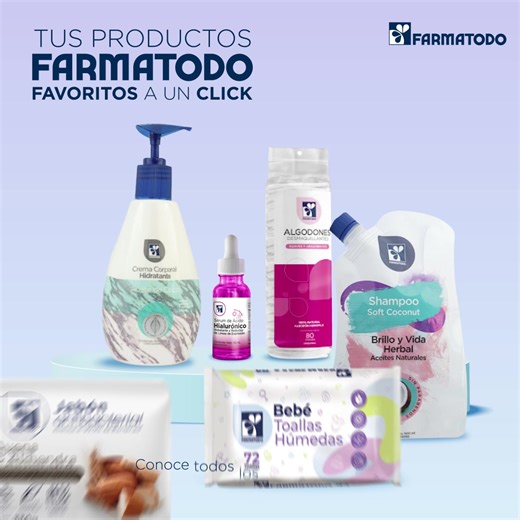Encuentra TODA la línea de productos Farmatodo, descargando la app. Descubre un nuevo mundo de productos a solo un click de distancia. 💙📱 | FARMATODO Venezuela