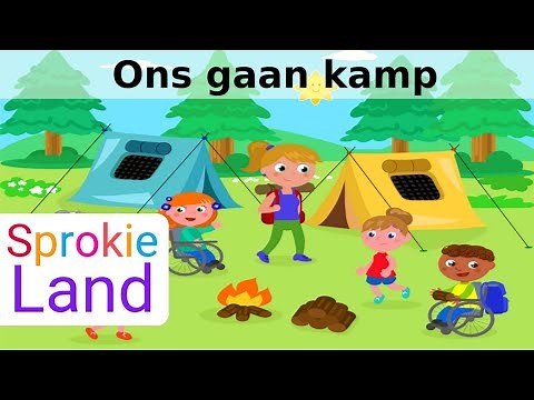 🎏 Afrikaanse kinderstories | luister sprokie verhale | kinderstories: Ons gaan kamp ⛰
