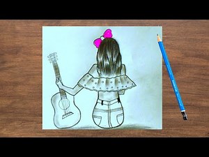 Easy Step-by-Step Guide: Drawing a Girl with Pencil Shading