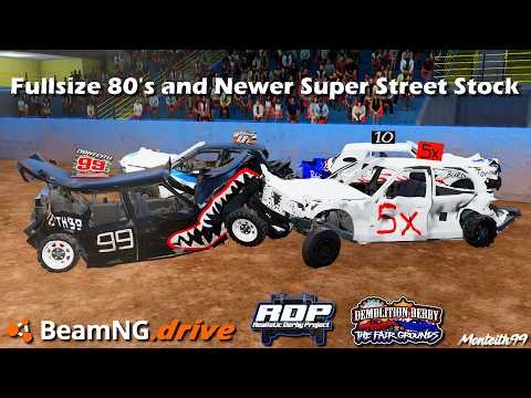 BeamNG Demolition Derby (Fullsize 80’s and Newer Super Street Stock)
