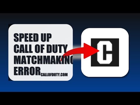 How To Speed Up Call Of Duty Matchmaking Error 2025 (FULL TUTORIAL)