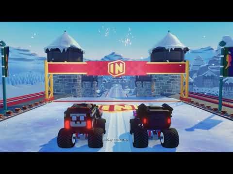 Playing Toy Box Speedway In Disney Infinity 3.0 Gold Edition