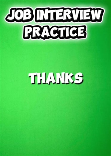 Job Interview Practice #nativenathan #english #languagelearning #interview #job