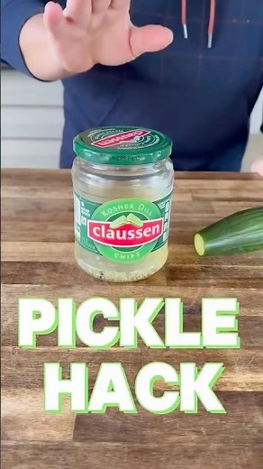 Cheap Pickle Hack #cooking #hack #tipsandtricks