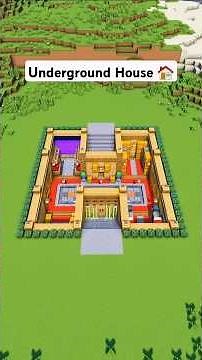 Minecraft Ultimate Underground House 🏠 #minecraft