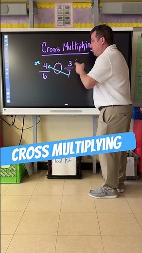 How to Cross Multiply!