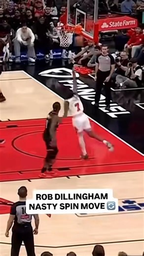 Rob Dillingham with the nasty spin move