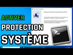 Activer La Protection Du Système Windows 10/11 via L'invite De Commande (CMD)