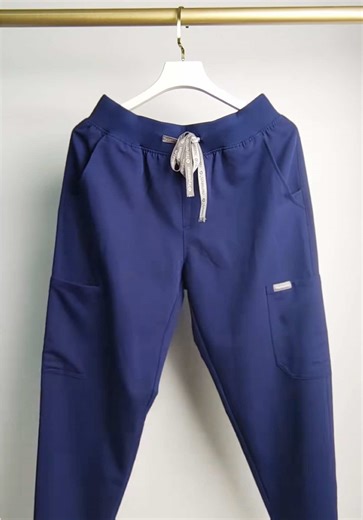 Classic Navy Scrub Pants for Busy Shifts