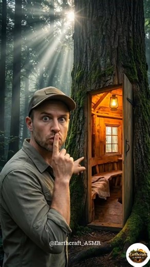 Relaxing Tree Shed Build from Start to Finish #asmr #diy #construction