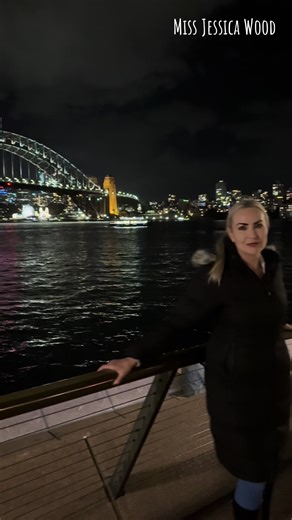 Sydney Harbour Bridge and Opera House Night Views