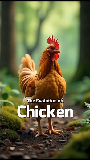 Evolution of Chicken 🐓 #Evolution #Chicken #dinosaurs