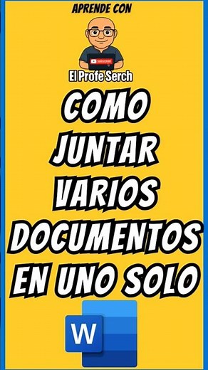 Learn how to MERGE MULTIPLE WORD DOCUMENTS INTO A SINGLE FILE