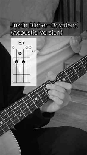 easy Boyfriend guitar chords (Justin Bieber)