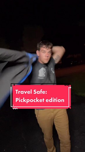 Travel safe: Pickpocket prevention #pickpocket #safety #psa #traveling #safetytips