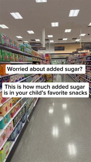 If you can relate to this, save the video for the next time you go to the grocery store! It is important to be aware that excessive sugar consumption can increase children’s risk for: • weight gain and obesity • chronic diseases • dental caries Added sugar intake for children between the ages of 2 and 5 should be around 6 teaspoons or 25 grams per day. Moms like you can get busy, and we want to support you! Comment more snack ideas that work for you! Wondering why this doesn’t sound like me — an