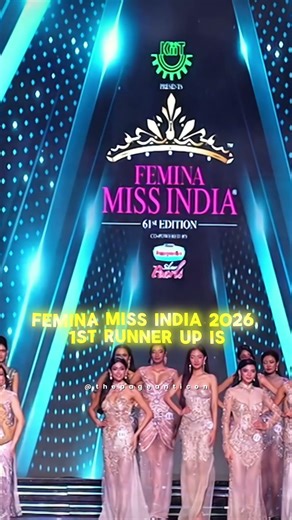 Femina Miss India 2026 Results 👑🔥 | Winners Crowned | Grand Finale Highlights 🇮🇳✨