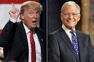 David Letterman un-retires to lampoon Trump