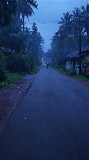 Walking Through a Hidden Tropical Village at Dusk