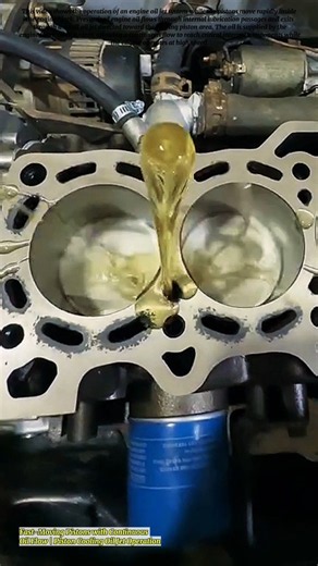 Fast-Moving Pistons with Continuous Oil Flow | Piston Cooling Oil Jet Operation