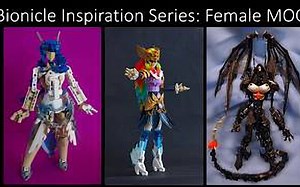 【搬运】Bionicle Inspiration Series Ep 14 Female MOCs