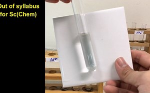 Experiment-Test for cations阳离子检测