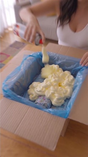 This Expanding Foam Trick Saved My $500 Vase #packaging #diy #foam