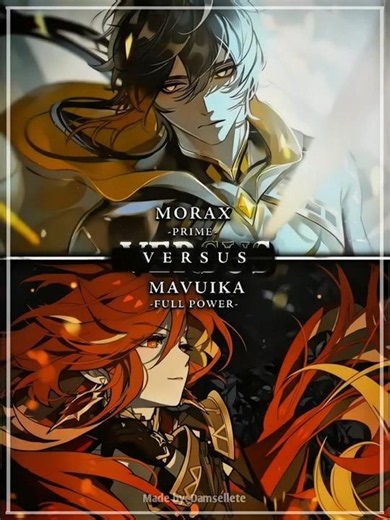 Morax Vs Mavuika #genshinimpact
