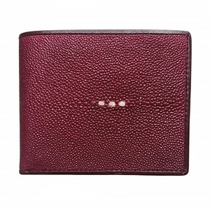 Genuine Stingray Skin Men's Wallet Red Maroon Handmade Wallet - Etsy