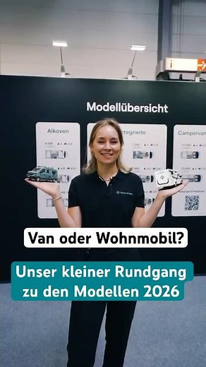 From vans to motorhomes - Ahorn Camp model overview 2026!